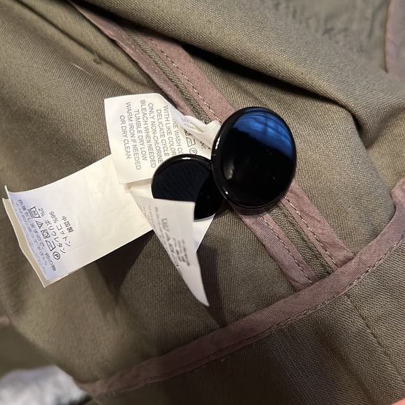 Kate Spade Ruffle Military Jacket - Picture 8 of 8